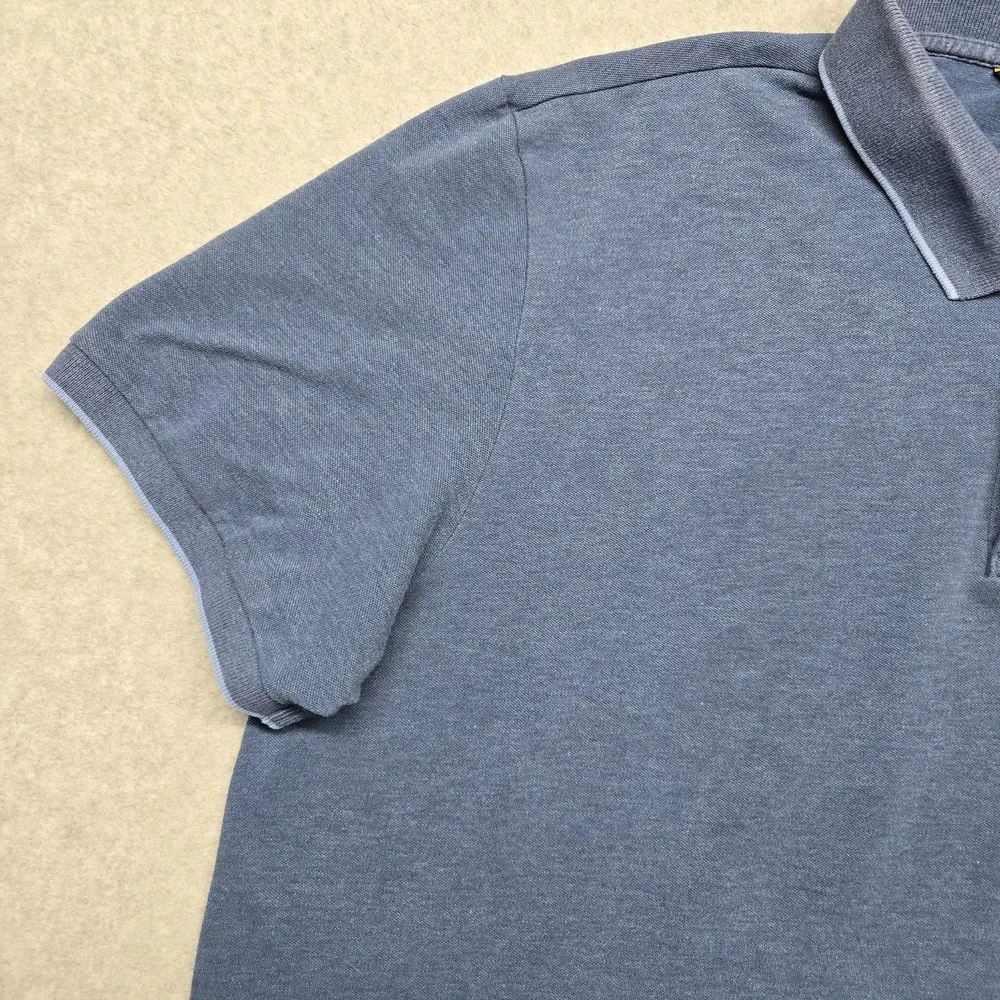 Polo‎ Golf Ralph Lauren Polo Shirt Mens XL Blue Pro Fit Big Pony Casual Peru